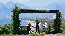Antalya'da aralık ayı turist rekoru