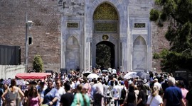 İstanbul'a 8.5 milyon turist geldi