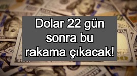 Dolar 22 gün sonra bu rakama çıkacak!