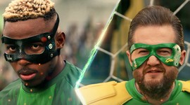 Çizimen ve Osimhen aynı reklamda buluştu