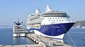 Kruvaziyer turizmi doludizgin devam ediyor