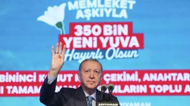 Erdoğan: Yıl sonuna kadar 453 bin konut teslim edilecek