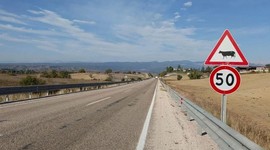 Kara yollarında 58 bin 246 levha kaldırıldı