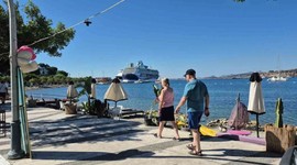 Bodrum’a kruvaziyer akını: Bir günde 2 bin 888 turist geldi
