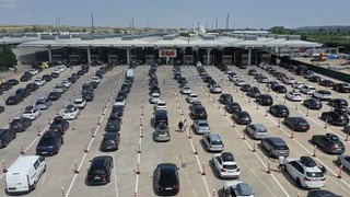 Ticari araç geçişinde tarihi rekor