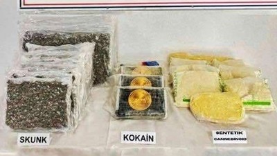 100 milyon TL'lik uyuşturucu ele geçirildi!