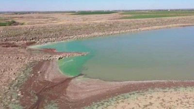 Sulutepe Göleti kuraklık tehdidi altında!