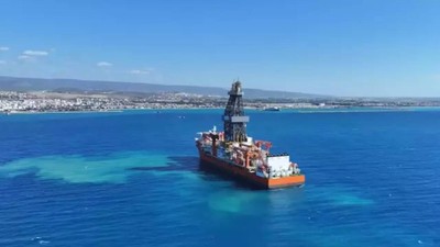 Türkiye'nin en yeni sondaj gemisi Mersin'de