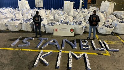 394 bin 117 paket kaçak sigara ele geçirildi