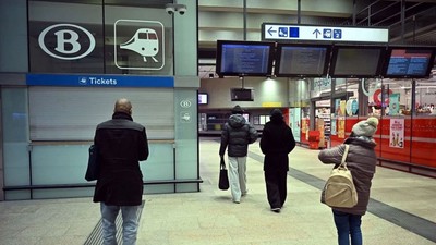 Belçika’da demir yolu çalışanları iş bıraktı