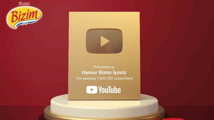 "Hamur Bizim İşimiz" YouTube kanalı 1 milyon aboneye ulaştı