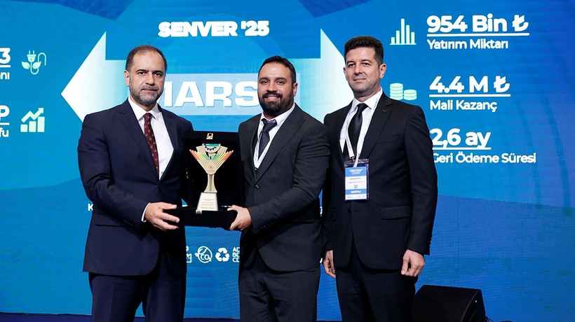Marsa’nın “Tesis İçinde Buhar Verimliliği” projesine ödül