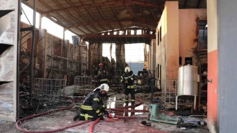 Dilovası iş yeri yangınında 11 şüpheli gözaltında